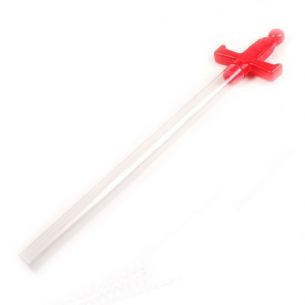 Red Sword Handles & Novelty Sweet Tubes x 25