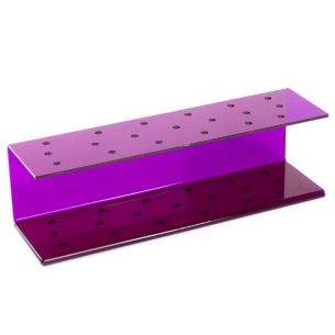 Purple Acrylic Cakepop Stand (for up to 19 Pops)