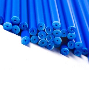 Blue Lollipop Sticks in Bulk Boxes