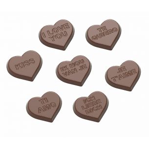 Chocolate Mould Hearts 7 Fig.