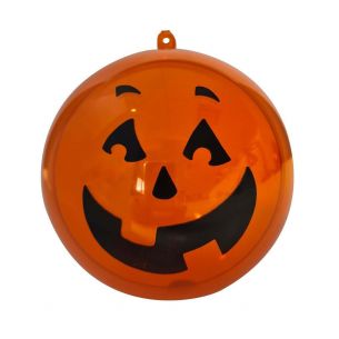 Halloween Pumpkin Bauble Decoration Sweets Container