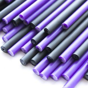 Purple Potion Halloween Plastic Lollipop Sticks 