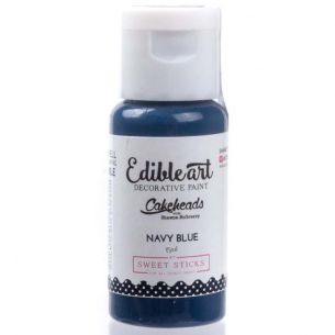 Edible Art Decorative Paint Navy Blue 15ml