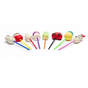 Mixed Plastic Lollipop Sticks