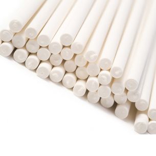 89mm x 4mm Paper Lollipop Sticks x 25