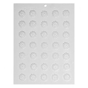 Flower Heads Chocolate Mould