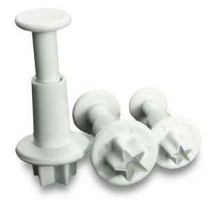 TC2011	Star Fondant Plunger Set 3 Pieces