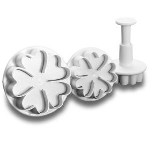 TC2095	Heart Flowers Fondant Cutter Plunger Set