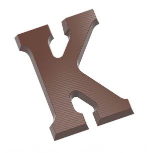 Chocolate Mould Letter K 135 gr