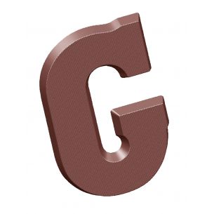 Chocolate Mould Letter G 135 gr