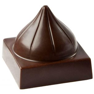 Chocolate Mould Cube With Dome