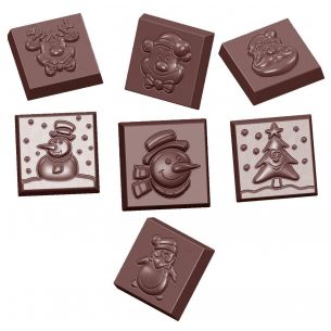 Chocolate Mould Christmas Characters 7 Fig.