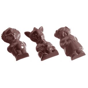 Chocolate Mould Animal Figures 9 Fig. cw1039