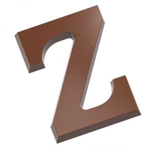 Chocolate Mould Letter Z 200 gr