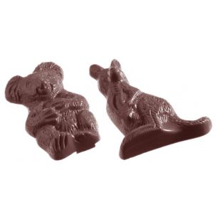 Chocolate Mould Kangaroo And Koala 2 Fig. cw1172