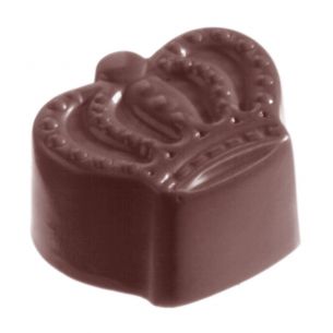 Chocolate Mould Bow Crown cw1028