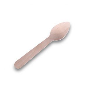 110mm Wooden Tea Spoons x 100